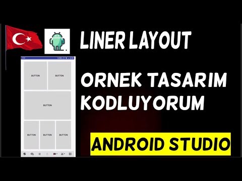 Android LİNEAR LAYOUT ÖRNEK ALIŞTIRMA 3 ANDROID STUDIO PROGRAMLAMA ...