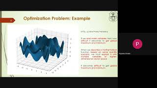 Optimization Techniques: Theory, Practice and Emerging Applications - Day 5