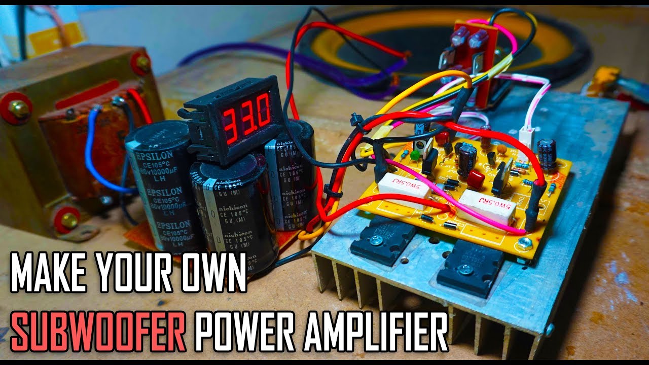 Power Amplifier Super OCL 500W Circuit 500w t