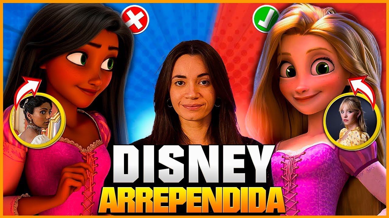 DISNEY CORRIGE A ROTA - ENROLADOS LIVE ACTION
