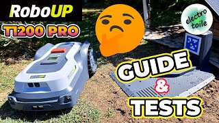 RoboUp T1200 Pro : Installation facile + Test complet 🔧🚀 (Guide montage & réglages robot tondeuse)