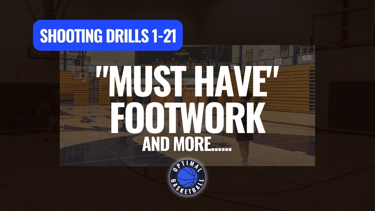 🏀 Shooting Drills & Types Footwork and dribble combinations