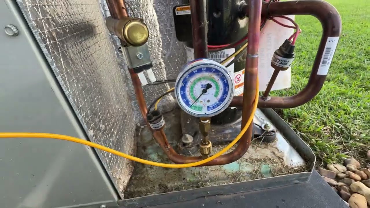 Устранена утечка R410a, катушка удачно найдена, но не вышла из строя