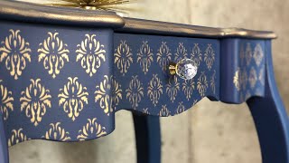 How to Paint and Gild furniture for Beginners