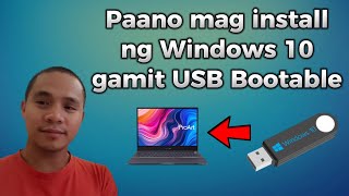 Paano mag install ng Windows 10 gamit ang USB Bootable