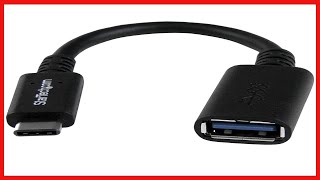 StarTech com USB C to USB Adapter   6in   USB IF Certified   USB C to USB A   USB 3 1 Gen 1   USB C