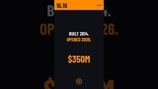 A $350M Bridge Sat Empty for 12 Years #shorts A $350M Bridge Sat Empty for 12 Years #shorts