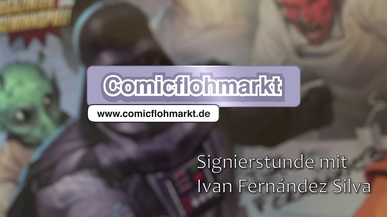 Comicflohmarkt - Signierstunde mit Ivan Fernández Silva