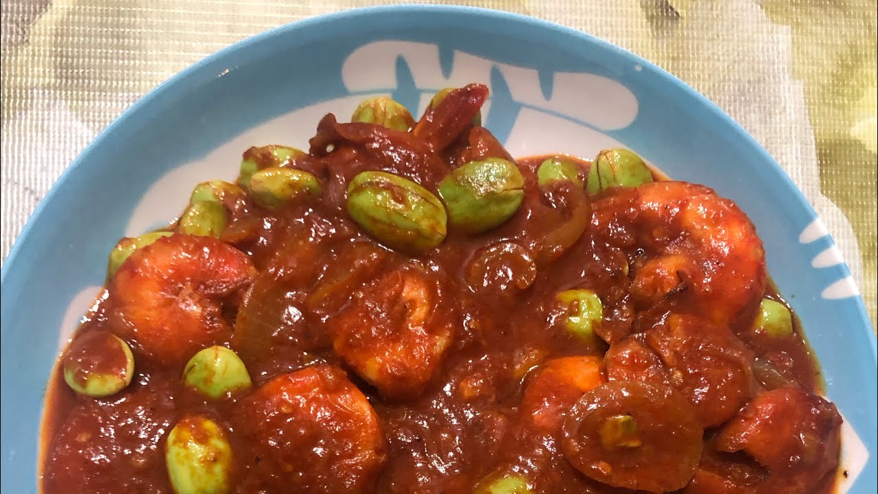 Sambal udang petai che nom