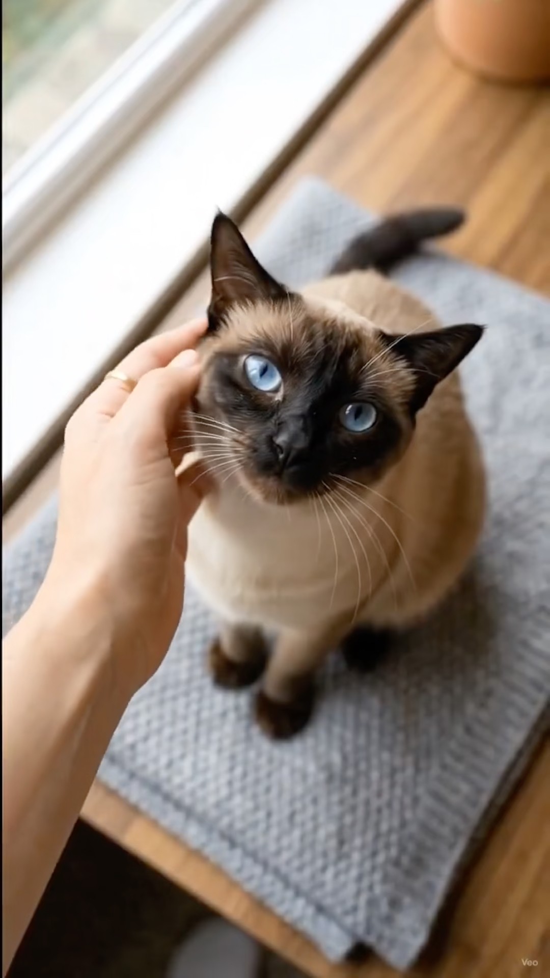 AIねこ】シャム猫の日常 #shorts #シャム猫 - YouTube