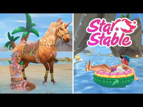 SUMMER SUN Festival 🌞🦀 New magical horses, quests, and a lap ride 🛟 Star Stable