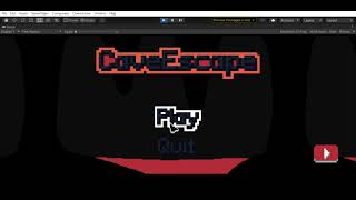 CaveEscape (Devlog 1) Main Menu!!!