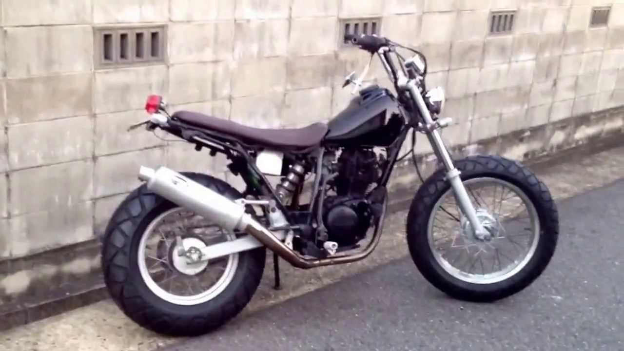 TW200 STREET TRACKER YouTube