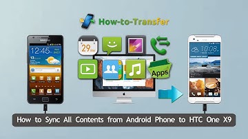 How to Sync All Contents from Android Phone to HTC One X9, Copy Android Data to HTC One X9