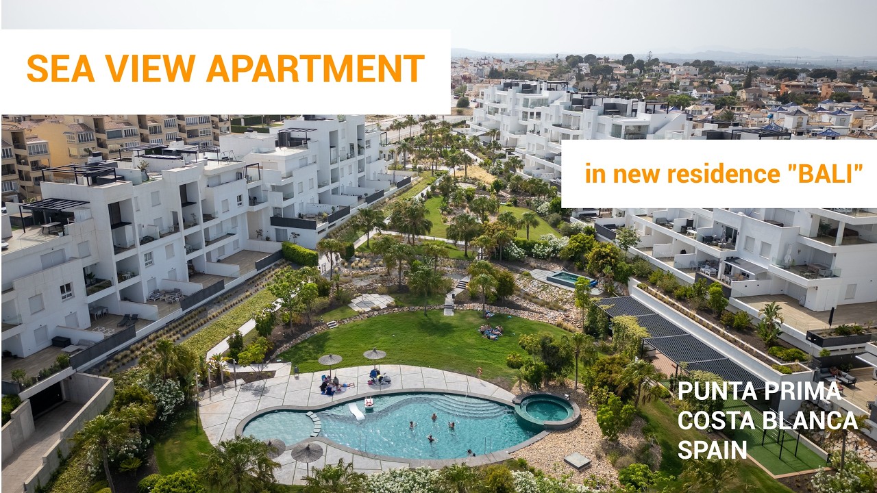 Квартира с видом на море в новом комплексе «БАЛИ» || 2 спальни || € 259.000