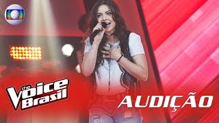 Fernanda Silva Canta Tocando Em Frente Nas Audições - The Voice Brasil5ª Temporada