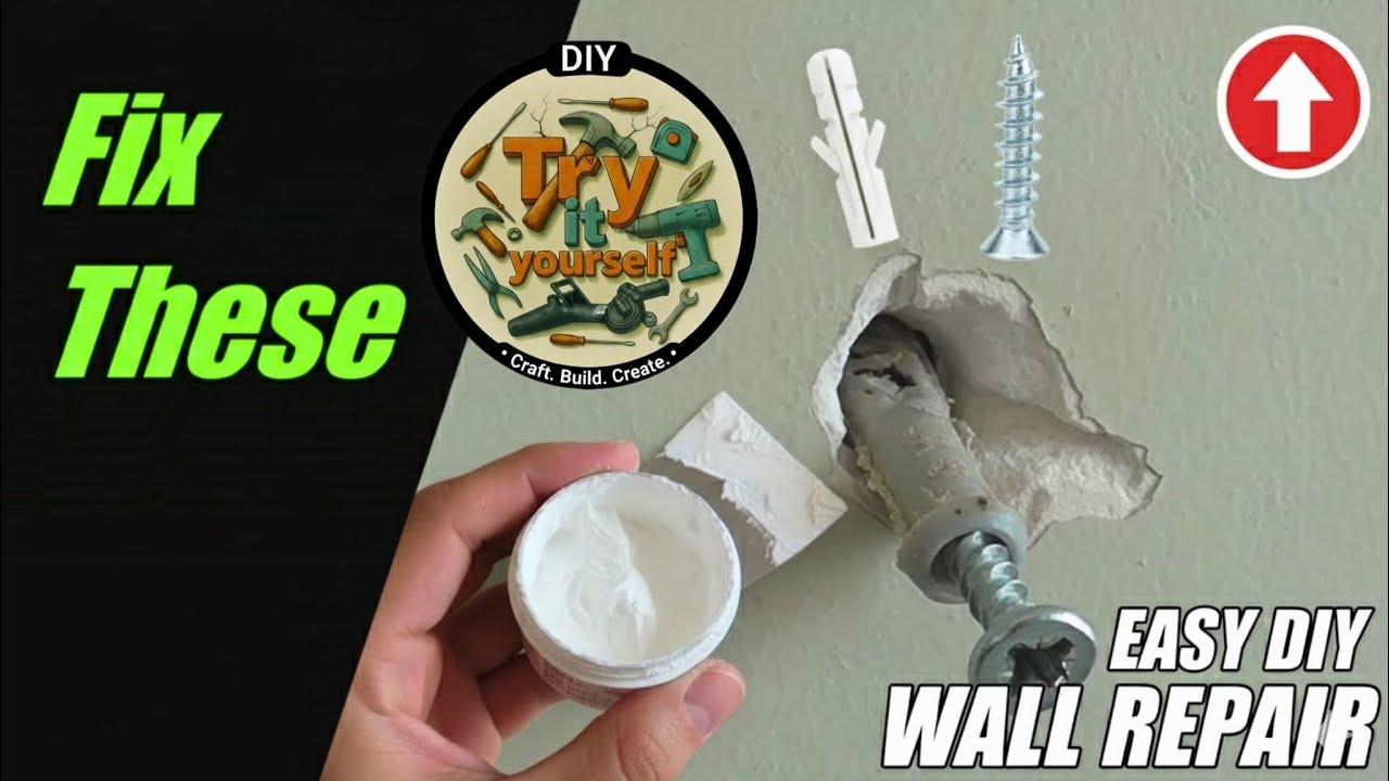Repair and fill holes/cracks in plaster walls: a how to guide - DIY ...