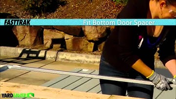 Cheap Sheds - YardSaver Garden Sheds Assembly Videos - Part 3 Front Walls