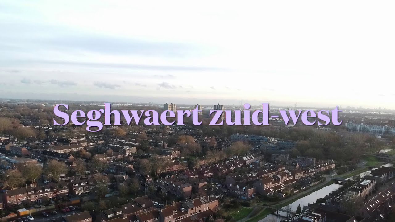 Drone beelden Seghwaert zuid-west