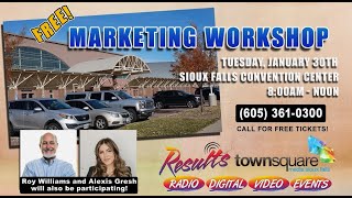 Sioux Falls Marketing Workshop Jan 2024