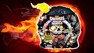 ГИГАНТСКОЕ КОЛЕСО С ТАЧКАМИ ZURU SMASHERS Monster Wheels! 25 СЮРПРИЗОВ Jurassic World toys unboxing