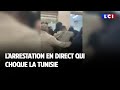 Larrestation en direct qui choque la tunisie