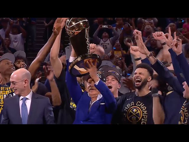 Video Shows Larry O'Brien Trophy Skydiving to Heat-Nuggets NBA Finals – NBC  6 South Florida