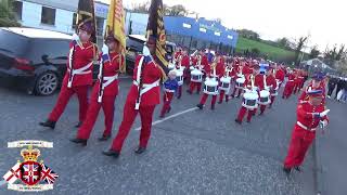 Downshire Guiding Star FB @ Markethill Protestant Boys FB Parade 2024