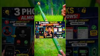 3 Hidden Smartphone Hacks Most People Never Discover #smartphonehacks #iphonehacks #androidtips