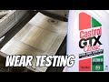 Real motor oil wear testing  actual laboratory results
