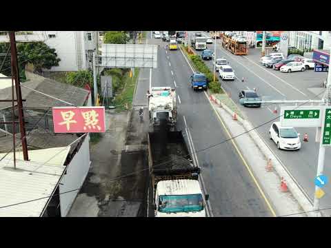 2019-12-27 斗南交流道 柏油路刨除工程 空拍紀錄(雲林阿輝拍攝)