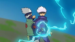 Gojo Vs Kakashi - Fan Animation Parody C4 Animation