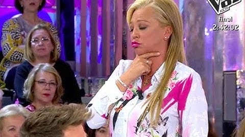 Belén Esteban se sincera sobre su amistad con Jorge Javier