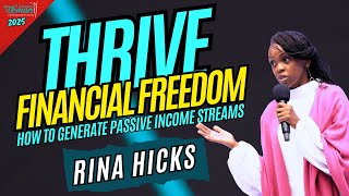 How To Generate Passive Income Streams | Financial Freedom with Rina Hicks