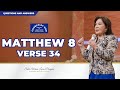 (English) Matthew 8 Verse 34 - Sr. Maria Luisa Piraquive #IDMJI #CGMCJI