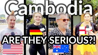 🇰🇭| What Do Foreigners REALLY Think Of CAMBODIA? NO FILTER. The TRUTH About Cambodia screenshot 1