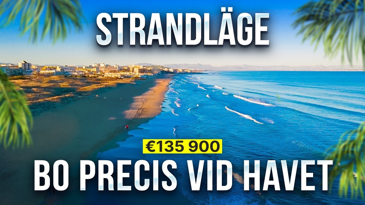 Lägenhet vid stranden i La Mata ☀️ 2 sovrum – bara några meter från havet