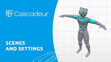 Cascadeur Tutorial - Scene and Settings