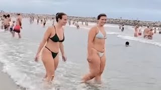 🇦🇷 Mar Del Plata Beach A Beautiful Day at Argentina