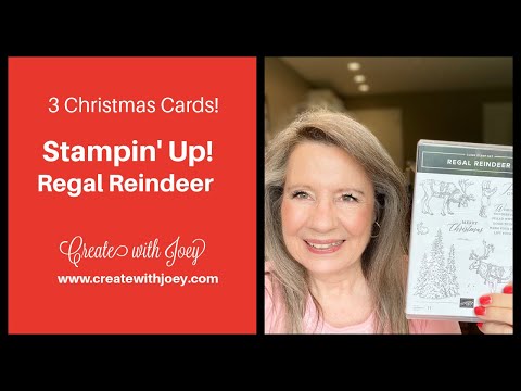 Stampin' Up! Regal Reindeer!