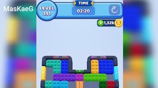 Color Block Jam Level 391 Walkthrough Solution