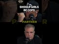 Disagreement on deck: Should she even be a cop #lawenforcement #girlcops #reactionchannel