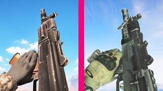 Call of Duty Modern Warfare Guns Reload Animations vs Modern Warfare 3