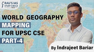 World Geography | Mapping | Geography Optional | By Indrajeet Bariar | Rau
