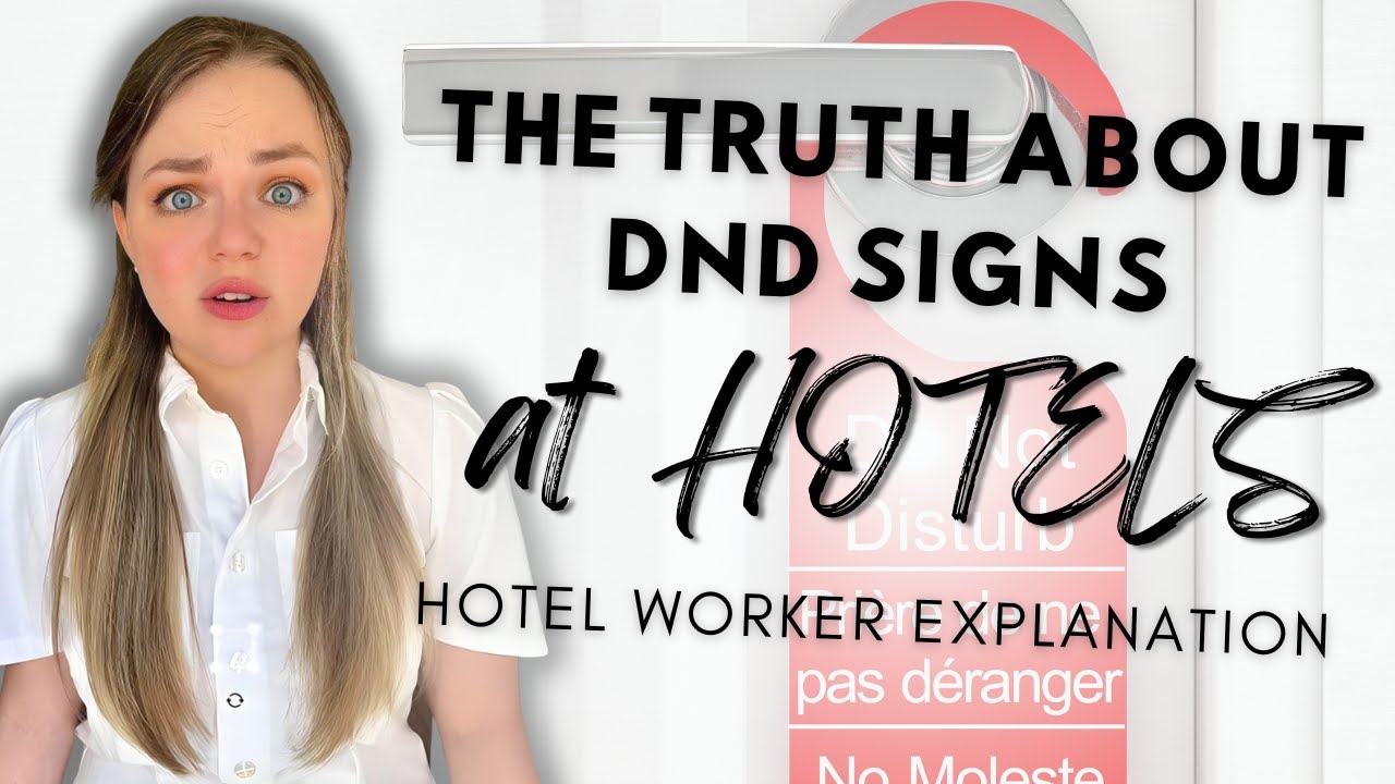 The Truth About Do Not Disturb Signs ⛔ | Hotel Worker Explains