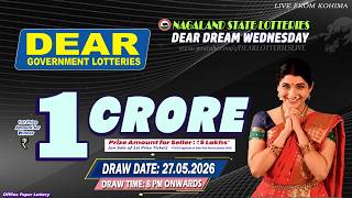 LOTTERY LIVE DEAR 8 PM 27.05.2026 NAGALAND STATE LOTTERY LIVE DRAW LOTTERY SAMBAD LIVE FROM KOHIMA