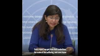 Haiti: International support needed now to stop gang violence spiral