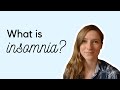 Sleeplessness and insomnia: the difference