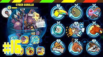 Mutant Fighting Arena Part 16: CYBER GORILLA | Đấu Trường Quái Thú | DCTE VN