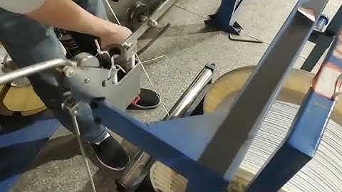 Japanese wire pay-off  machine